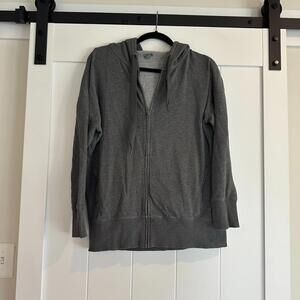 AERIE Dark Gray Full Zip Sweatshirt Size‎ Medium